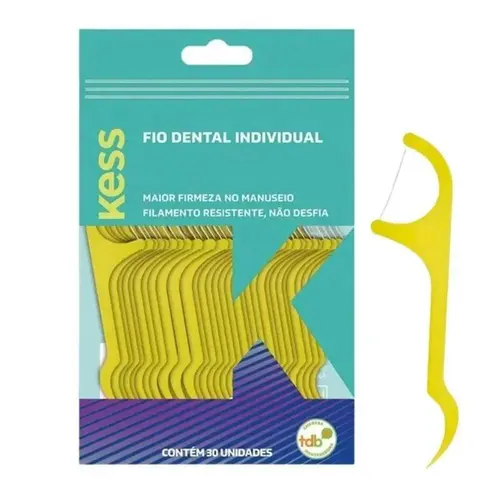 Fio Dental Kess Flosser Individual 30un