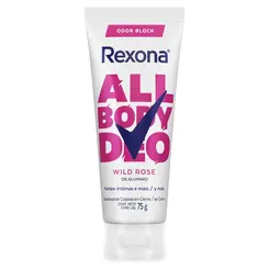 Desodorante Rexona All Body Deo Wild Rose Creme 75g