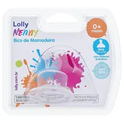 Bico Mamadeira Ortodôntico Lolly Tamanho 1