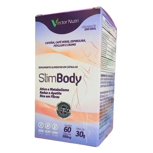 Slim Body Café Verde Vector Nutri 60 Cápsulas