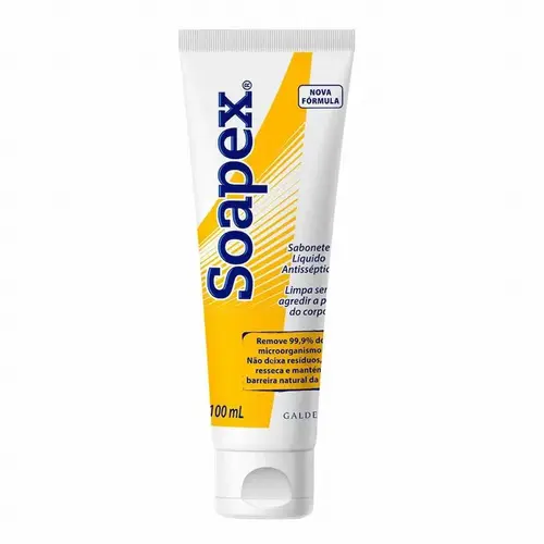 Sabonete Liquido Antisséptico Soapex Cremoso 100ml