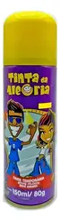 Tinta Temporária Spray Para Cabelo Amarelo 150ml