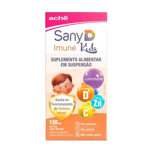 Suplemento Infantil Sany D Imune Kids 120ml