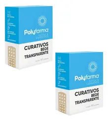 Curativo Polyfarma Bege 40 Unidades