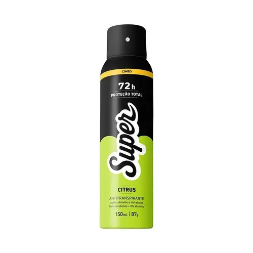 Desodorante Antitranspirante Aerosol Super Acqua 72h – 150ml