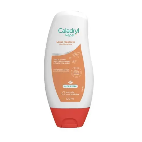 Loção Repelente com Hidratante Caladryl Repel com Icaridina 100ml