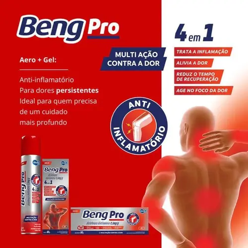 Beng Pro Diclofenaco Dietilamônio 11,6mg Gel 60g