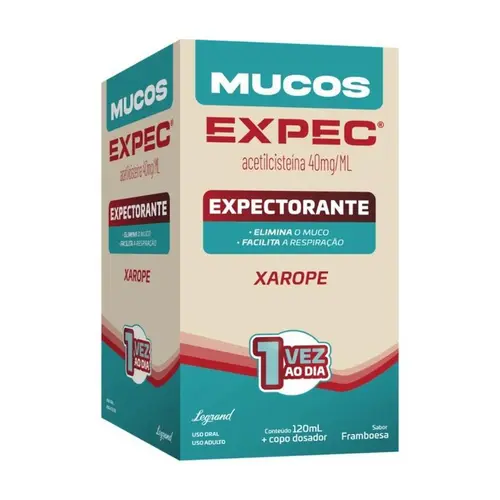 Mucos Expec Acetilcisteína 40Mg/Ml  Xarope Adulto 120ml