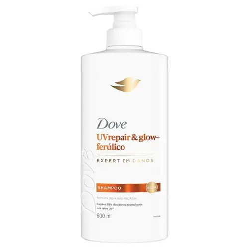 Shampoo Dove UV Repair & Glow + Ferúlico 600ml
