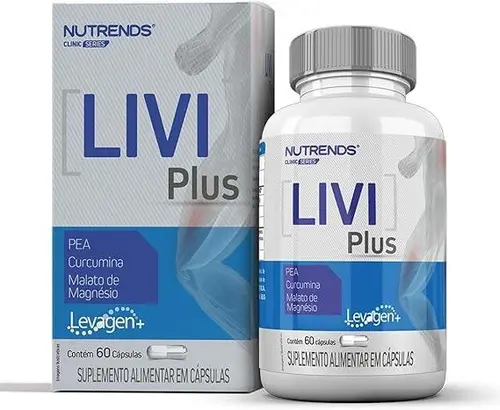Liviplus (PEA + Curcumina + Magnesio) 60 Cápsulas - Nutrends