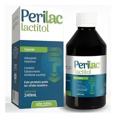 Perilac Lactitol Solucao 240ml  Arte Nativa