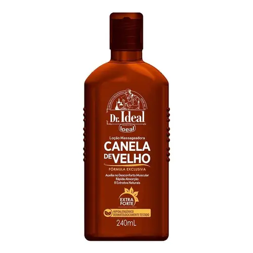 Loção Massageadora Canela de Velho Dr Ideal 240ml