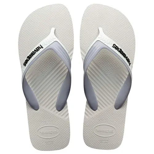 Chinelo Havaianas Dual Branco/Cinza Gelo 39/40