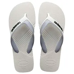 Chinelo Havaianas Dual Branco/Cinza Gelo 39/40