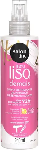 Meu Liso Demais Salon Line , Spray Defrizante Protetor Térmico 240 ml