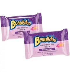 Lenco Facial Removedor de Maquiagem Beautyloo Uva 24 Unidades