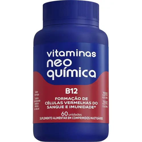 Vitaminas Neo Quimica B12 60 Cápsulas
