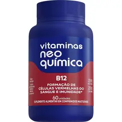 Vitaminas Neo Quimica B12 60 Cápsulas