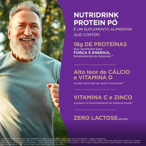 Suplemento Alimentar Nutridrink Protein Baunilha 350G