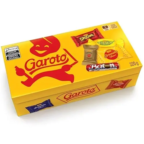 Caixa de Bombom Garoto Sortidos  220g