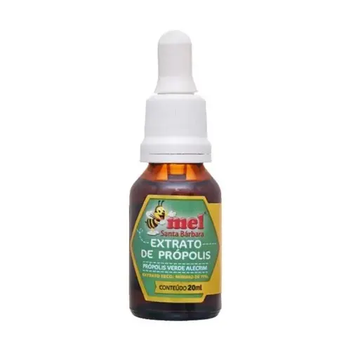 Extrato De Propolis 11% Verde Alecrim Santa Barbara 20ml