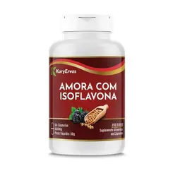 Amora Com Isoflavona 60 Cápsulas Kury Ervas