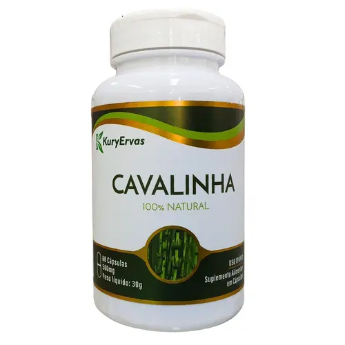 Cavalinha Kury Ervas Com 60 Cápsulas