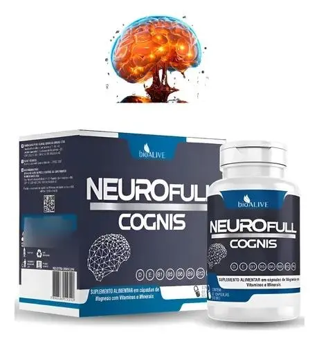 Suplemento Nutricional Neuro Full Cognis Bio Alive Cápsulas