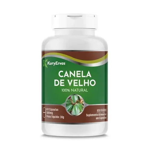 Canela De Velho 60 Cápsulas Kury Ervas