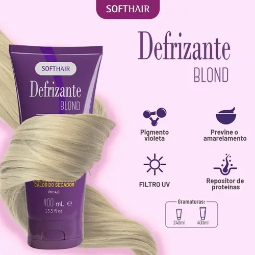 Defrizante Soft Hair Blond 240ml