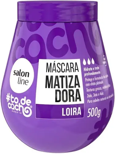 Mascara Matizadora Roxa Salon Line To De Cacho  300Gr