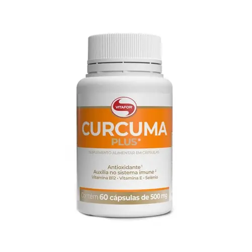 Curcuma Plus  500mg 60 Capsulas Vitafor