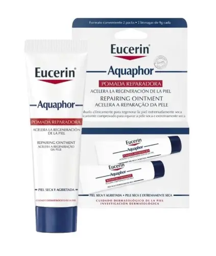 Creme Reparador Intensivo  Aquaphor  Eucerin 2 Pomadas