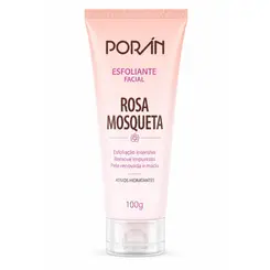 Esfoliante Facial Rosa Mosqueta 100 gramas Poran