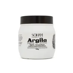 Argila Preta Soham 100 gramas