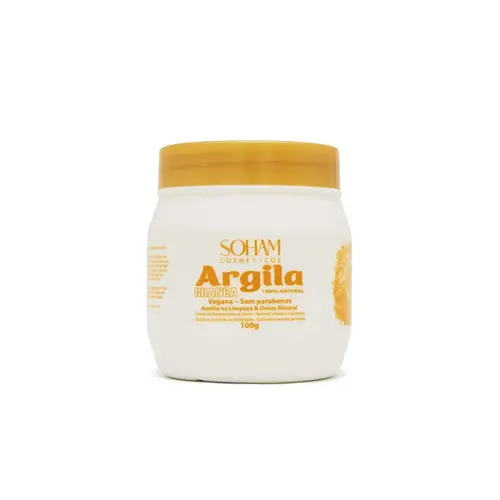 Argila Branca Soham 100 gramas