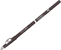 Lápis Para Olhos Vivai Universal Marrom Com Apontador