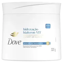 Máscara de Tratamento Dove Hidratação + Hialuron -VIT Expert em Danos 320g