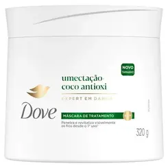 Máscara Capilar Dove 2 em 1 Umectação + Coco Antioxi 320g