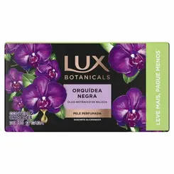 Sabonete Lux Botanicals Orquidea Negra 85g Kit com 6 Unidades