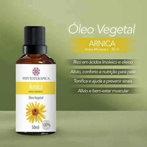 Oleo Vegetal Arnica Montana 50ml Phytoterapica