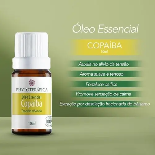 Oleo Essencial Phytoterapica Copaiba 10ml