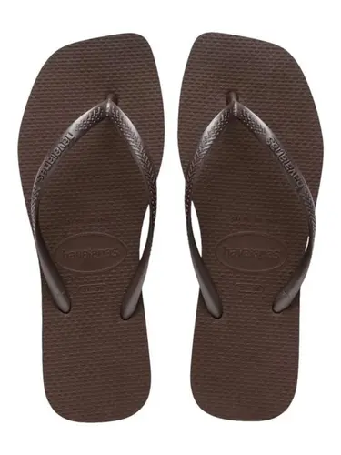 Chinelo Havaianas Slim Square Cafe 33/34