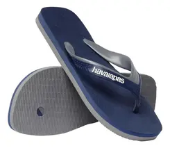 Chinelo Havaianas Dual Marinho/Cinza 43/44