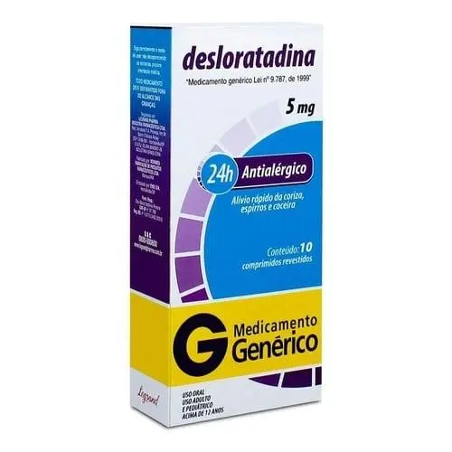 Desloratadina 5mg 10 Comprimidos Legrand Genérico