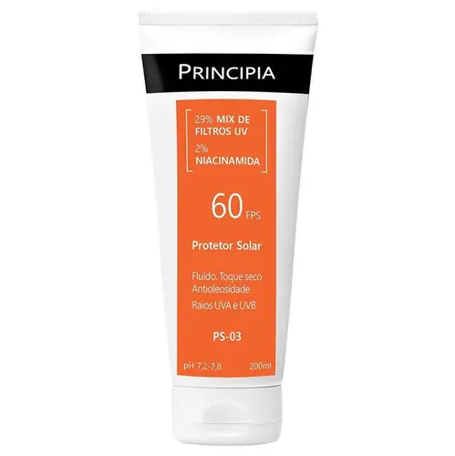 Protetor Solar Toque Seco FPS 60 Principia 200mL