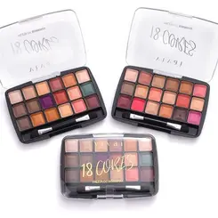 Paleta De Sombra Com 18 Cores Vivai