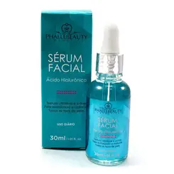 Sérum Facial Líquido Ácido Hialurônico Phallebeauty 30mL