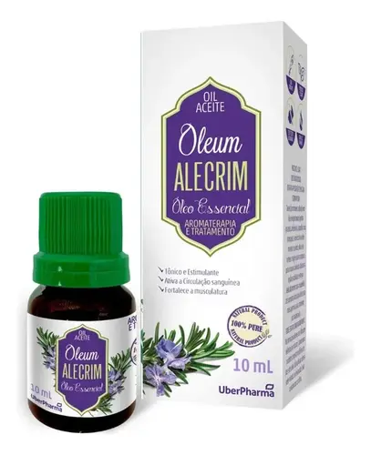 Oleo Essencial Alecrim  Uberpharma 10ml