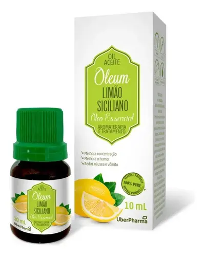 Oleo Essencial Limao Siciliano 10ml  Uberpharma